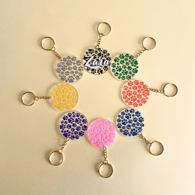 Porte clés personnalisable prénom
