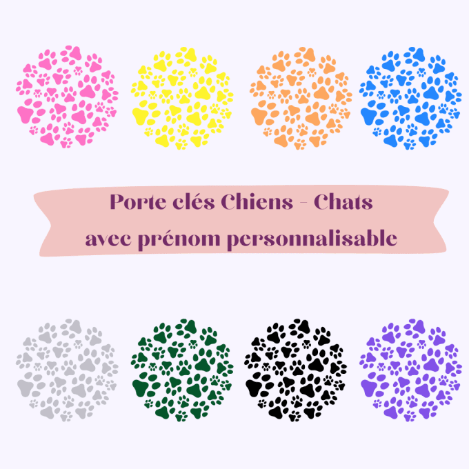 Porte clés personnalisable prénom
